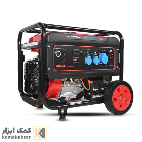 موتور برق دوگانه 8500 وات دوگاتی DUGATI مدل DGLG12000ERA