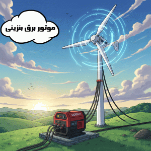 میخوای موتور برق بنزینی بخری ولی نمیدونی کاوا با کیلو وات چه فرقی میکنه؟؟؟