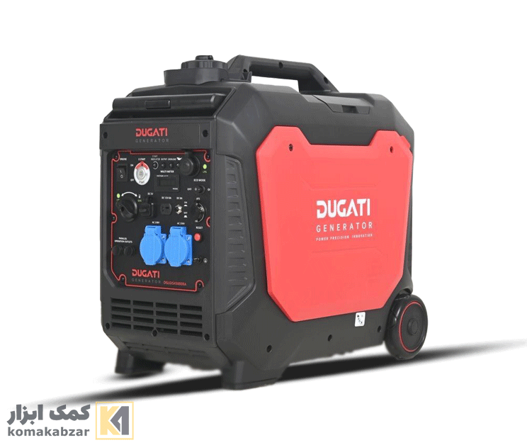 موتور-برق-4000-وات-دوگاتی موتور برق 4000 وات دوگانه سایلنت دوگاتی DUGATI کمصدا